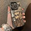 Лазерный чехол для iPhone 17Pro в стиле бумажного пакета для моделей 16/15/14/13/12/11/XsMax