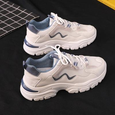 Новые осенние дышащие женские сетчатые кроссовки, женская обувь для папы, женские повседневные и легкие кроссовки Ins Fashion