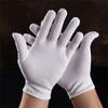 6-Pack Dry Hand White Cotton Gloves, Overnight Moisture Gloves, Spa Gloves, White Gloves For Women And Men
