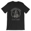 Adventure Is Out There T-Shirt. 100% Cotton Premium Tee NEW