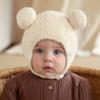 1 Piece Children's Warm Cold Ear Cap for Cartoon Cute Woolen Cap Suitable for Daily Wear and Outdoor Play Suitable for 3-18 Months Children