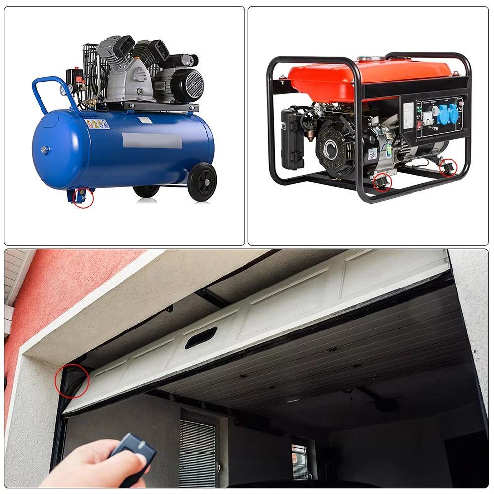 1Pcs New M4 M5 M6 M8 Rubber Shock Absorber Male Thread VD Type Damper Mount Anti-vibration Bobbin Mount Isolator For Boat Car