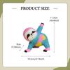 Sloth Figurine Decorative Statue Art Craft Tabletop Ornament Animal Sculpture for Fireplace Table