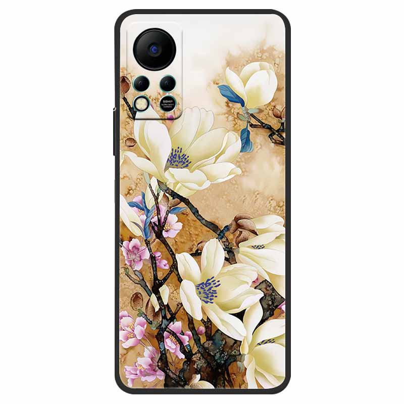 Для Infinix HOT 11S NFC Чехол X6812B Модный Мягкий ТПУ Силиконовый Чехол для Телефона Для Infinix HOT11S NFC Задняя Крышка HOT 11 S 6.78 Funda