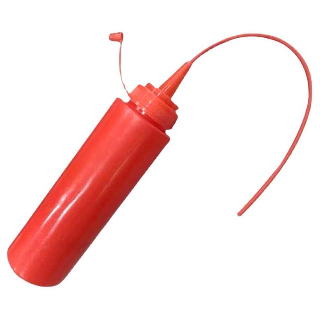 Красная пластиковая бутылка кетчупа для розыгрышей для детей - Реалистичный дизайн с дозатором для забавных трюков