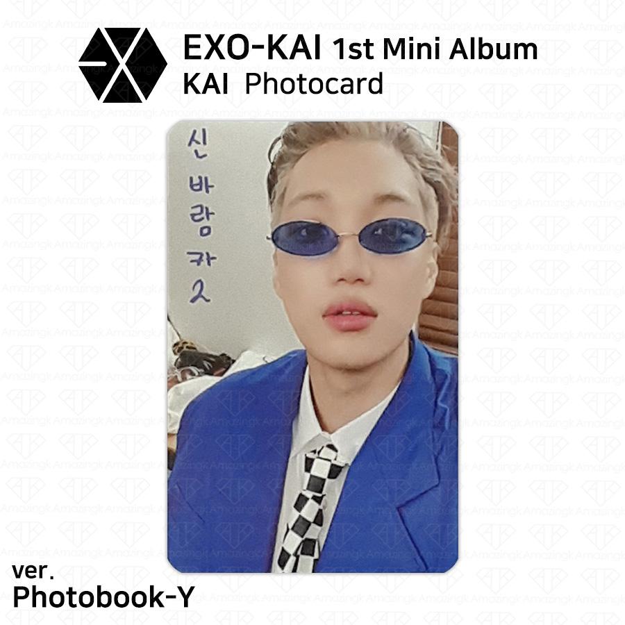 Кай из первого мини-альбома EXO Официальная фотокарточка Кая Фотокарточка K-POP KPOP