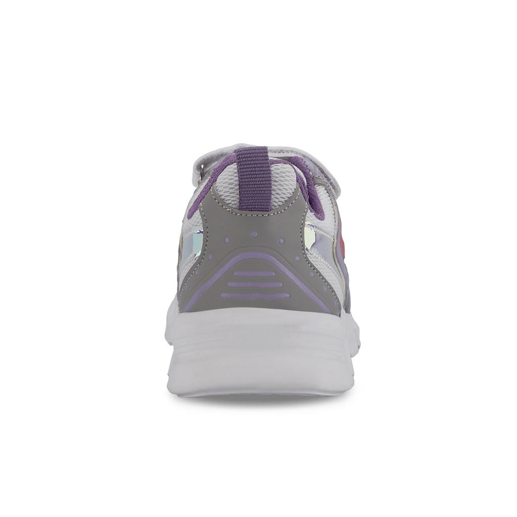 KENDALL-Grey / Fuchsia Kids Sneakers