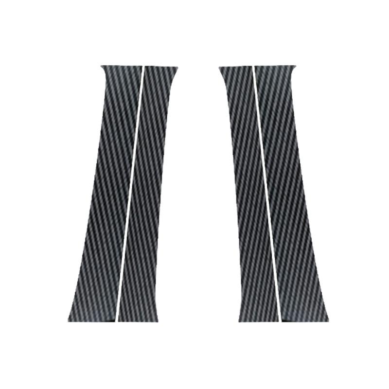 4 шт. автомобильная оконная дверь, колонна, BC, накладка на стойку стойки, отделка для Toyota Tacoma 2005-2015, аксессуары для декора автомобильной оконной двери