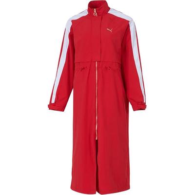 Повседневная Мода Ветрозащитная Куртка Средней Длины из Тканого Материала со Стойкой Воротником Женские куртки 634788-11