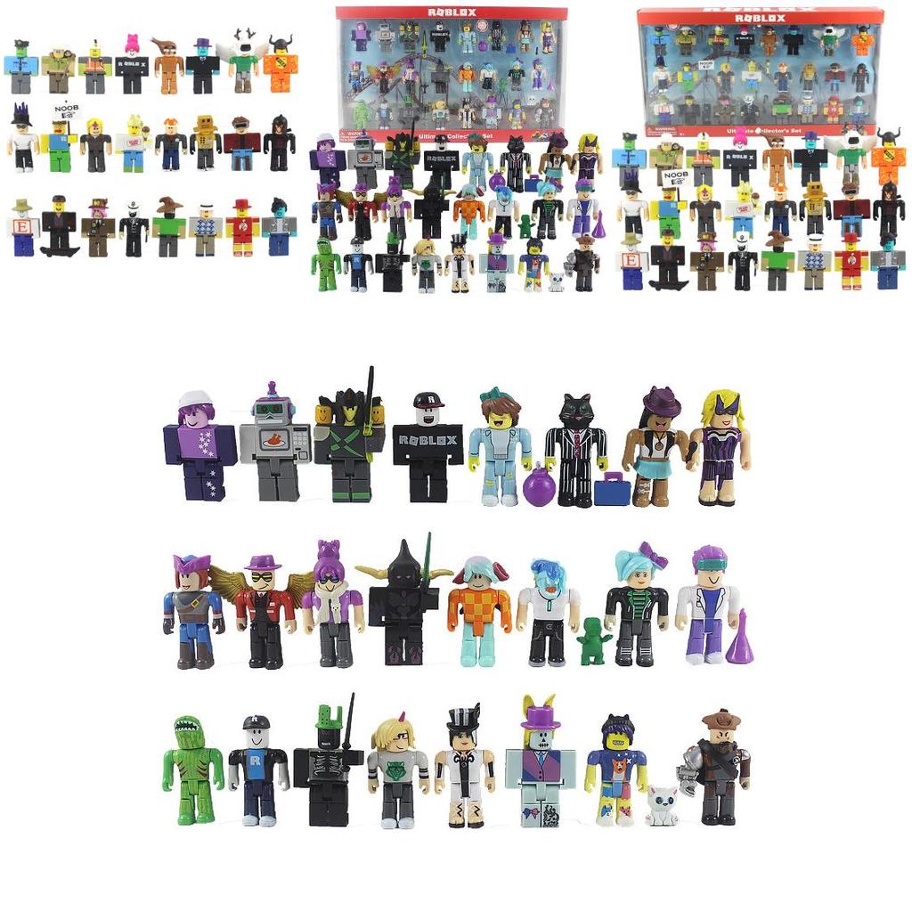 Коллекция Моделей Виртуальных Фигурок Roblox Из Пластика Для Коллекционеров И Детей