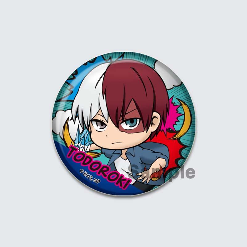 32/44/58 мм аниме значок Моя геройская академия Мидория Изуку/Бакуго Катсуки/Тодороки Шото мультфильм брошь булавки рюкзак одежда аксессуары подарок