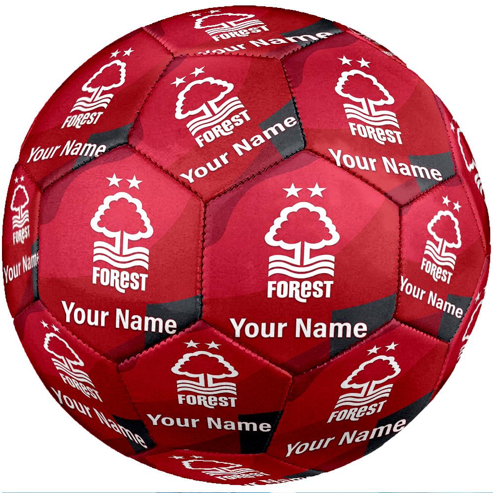 Nottingham Forest FC Fashion Size 5 Football Wearproof Non‑Slip Soccer Ball For Sports Training Entertainment Use