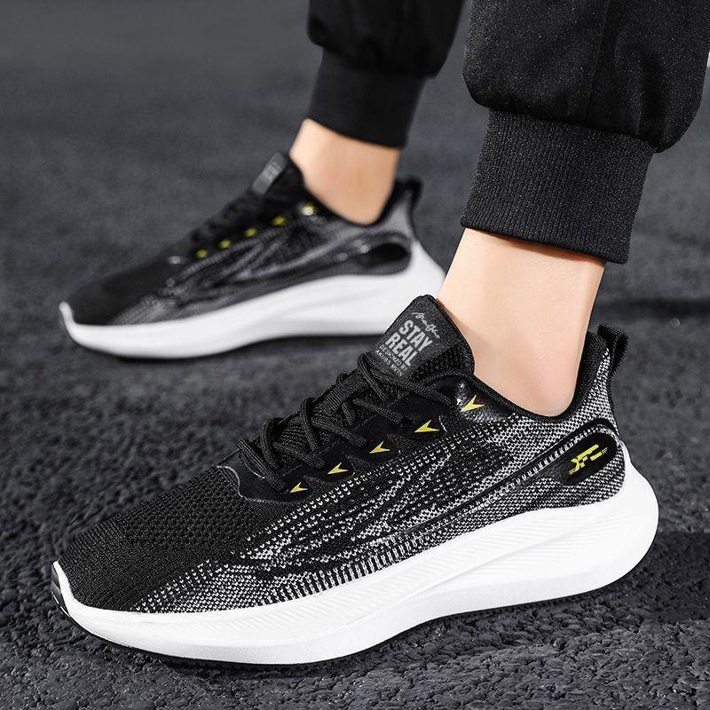 Outdoor Casual Sneakers Male Fashion Sports Walking Men Shoes Mesh Breathable Fitness Trainers Running Sneaker New Platform Shoe