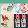 Для iPhone 5 5s 6 6plus Zootopia Джуди Хоппс Ник Уайлд Силиконовый чехол для телефона с прочным дизайном для детей и подростков