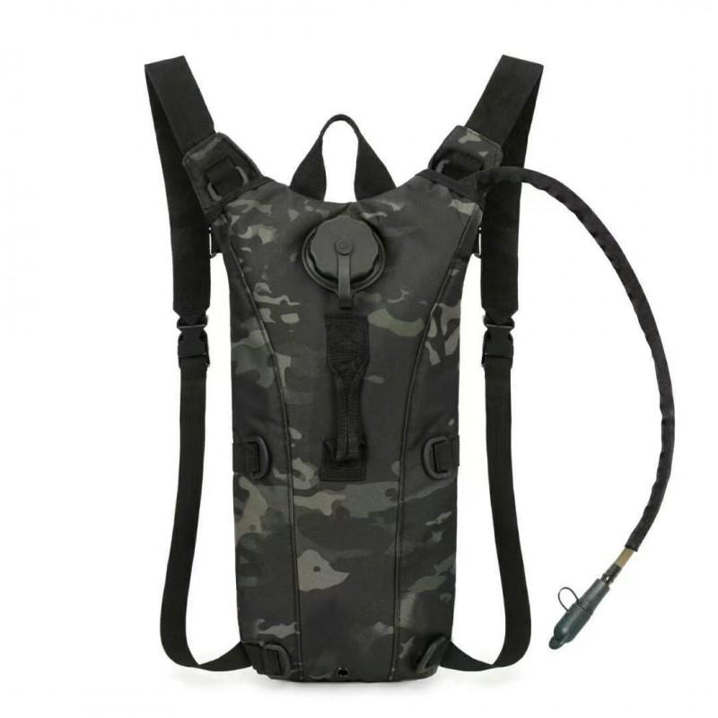 3L Hydration Bladder Backpack Hiking Cycling Travel Outdoor Tactical Use Lightweight Expandable Nylon Daypack