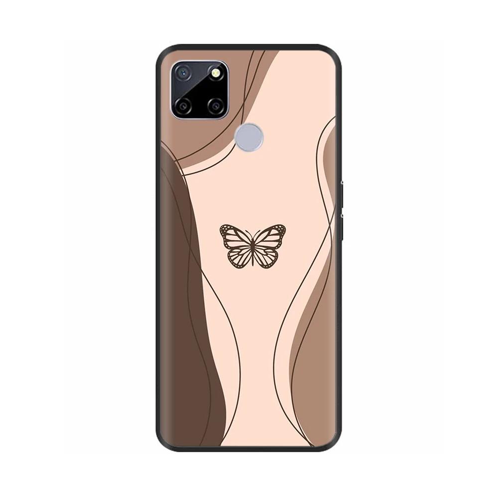 Shockproof Cover For Realme C25 C25s Coque Realme 7i RMX2193 Soft Silicone Fundas Phone Case For OPPO REALME C12 Cover Bumper