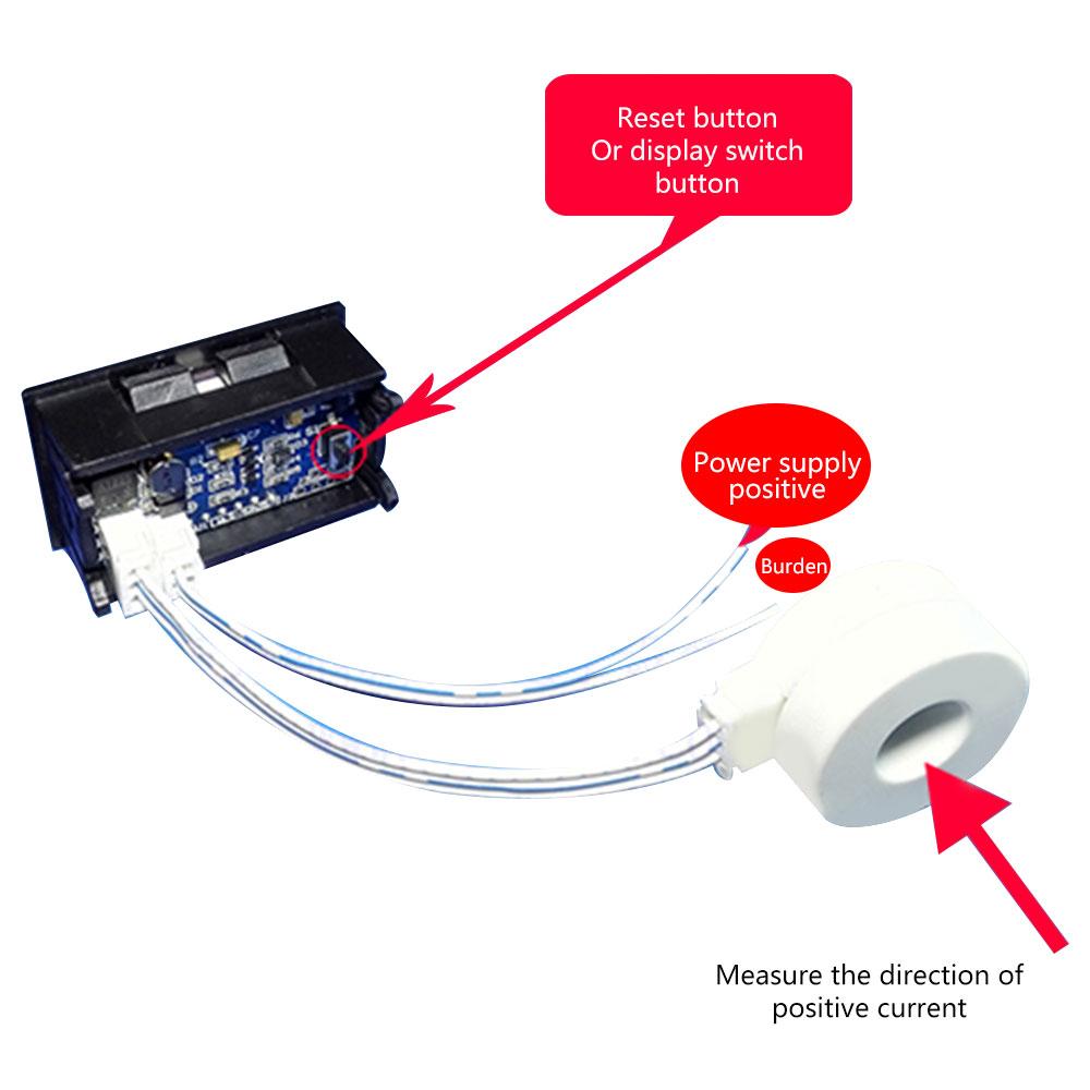 DC 120V 400A 200A 100A 50A Цифровой вольтметр амперметр Ток заряда разряда Датчик Холла ДЛЯ АВТОМОБИЛЯ Монитор солнечной батареи