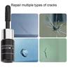Комплект для ремонта трещин на лобовом стекле, инструмент для жидкого ремонта оконного стекла, эффективный, простой в использовании, жидкость для ремонта автомобилей, наполнитель для стекол, инструмент для лобового стекла автомобиля