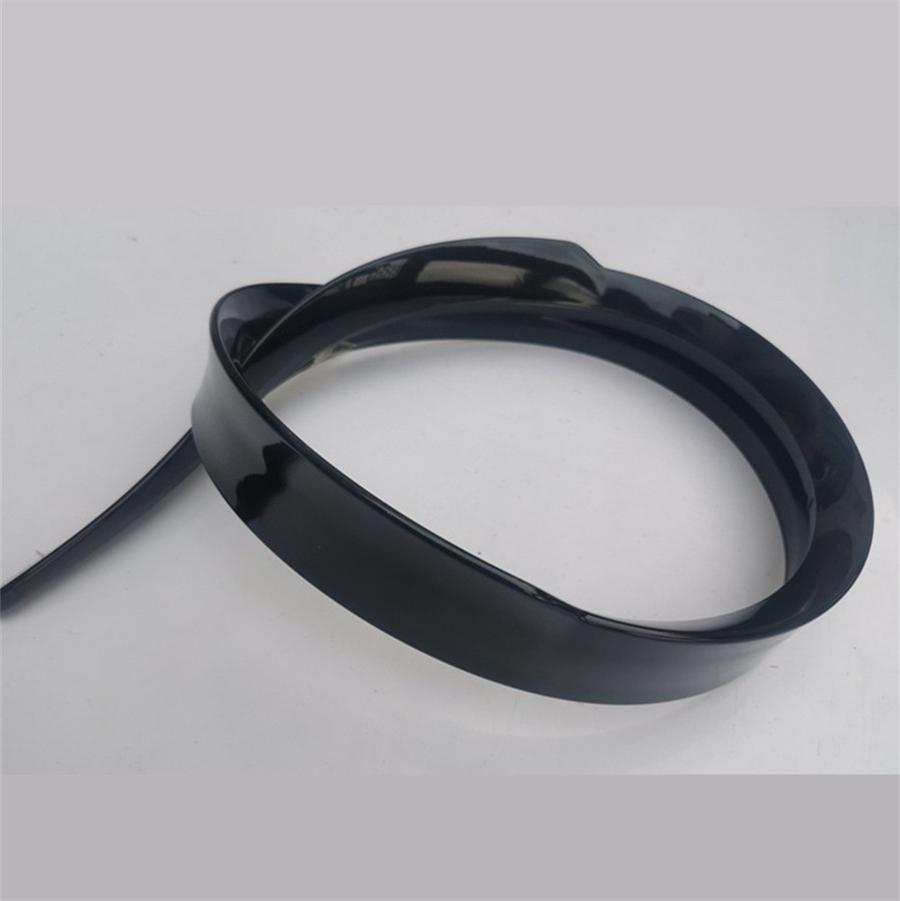 115CM  PU Glossy Black Car Rear Roof Lip Spoiler Lip Wing Tail