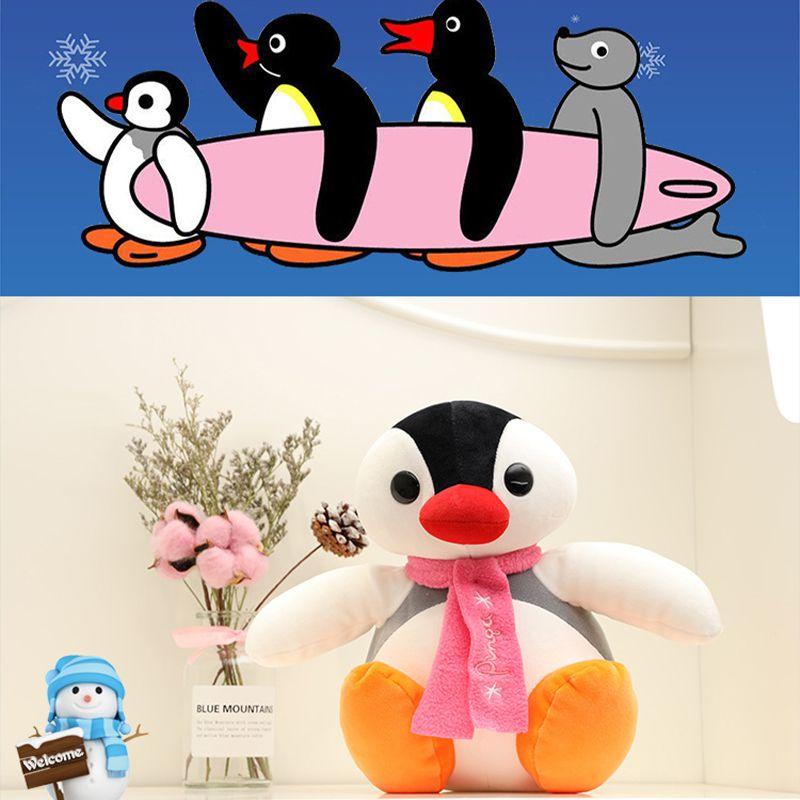 Аниме Мультфильм Брат и Сестра Пинга Высокое Качество Пингвин Плюшевые Игрушки Мягкая Набивная Кукла Животное Подарки для Девочек для Детей