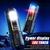 High Power White Laser LED Flashlight Built-in Battery USB Rechargeable Strong Light Tactical Torch Outdoor Camping Hiking Lamp