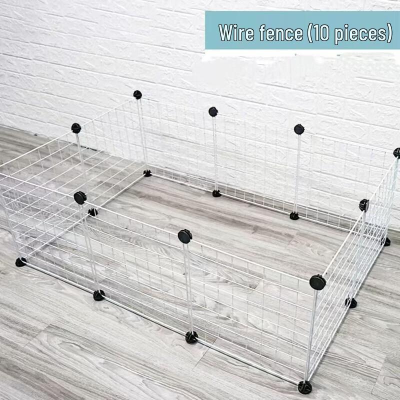 Modular Indoor Pet Playpen with Top Cover