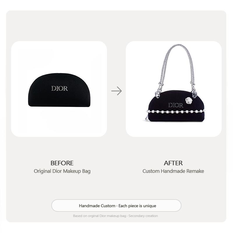 Ручная работа DIY Косметичка-ремейк в стиле Dior