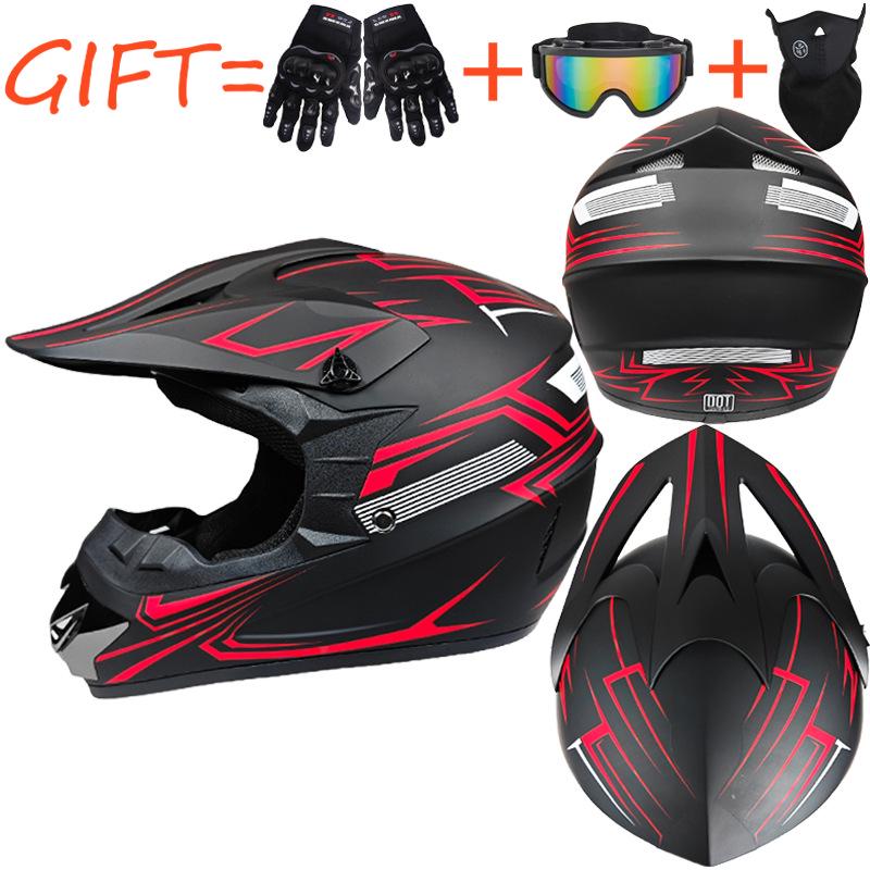 Унисекс всесезонный комплект шлема: Внедорожный картинг, Пляжный автомобиль, Горный велосипед, Даунхилл