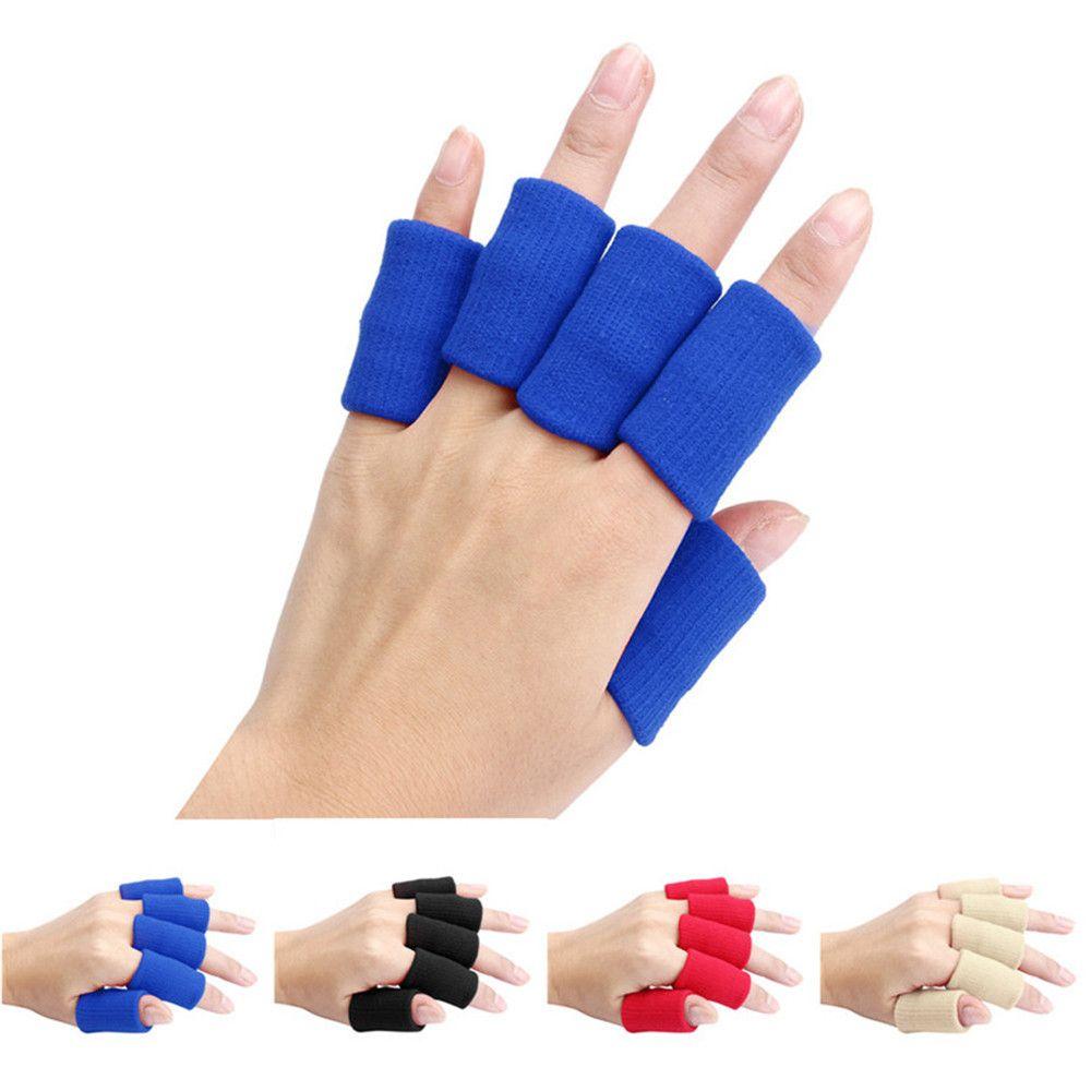 Elastic Gloves Basketball Arthritis Sports Aid Finger Support Finger Protector Finger Sleeve
