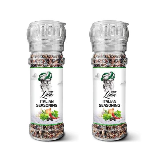 Lunn Italian Seasoning Grinder 50g (Pack of 2)