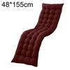 Winter Foldable Thicken Double-sided Chair Cushion Soft Warm Recliner Seat Mat