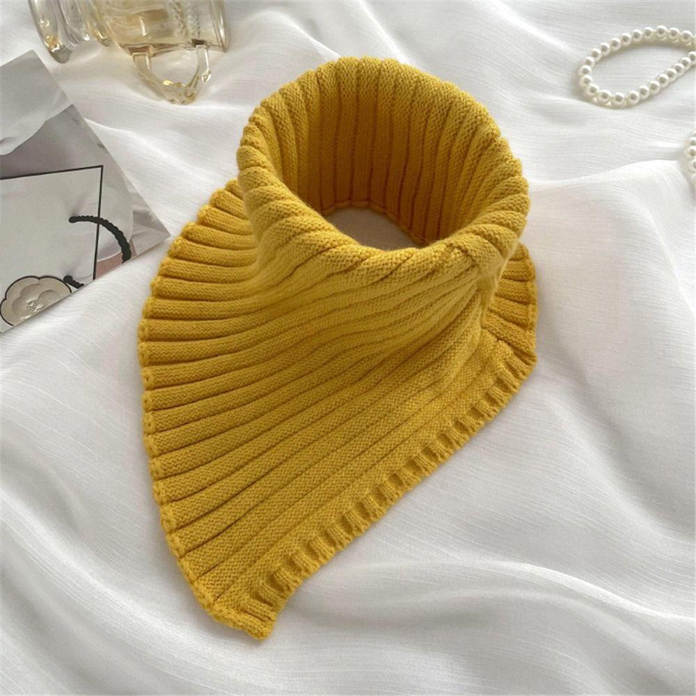 Fashion Detachable Warm Neck Warmer Turtleneck Knitted Fake Collar Scarf