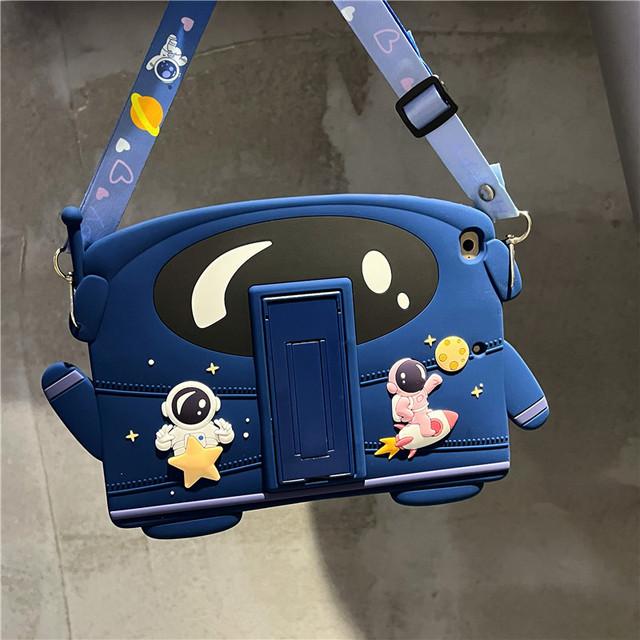 Для iPad 7, 8, 9, 10,2, 10, 10-го поколения, чехол с поворотной подставкой на 360 градусов для iPad Air 2, 3, 4, 5, 10,9, 2022, Mini 6 Pro, 9,7, 11, милые детские чехлы с героями мультфильмов