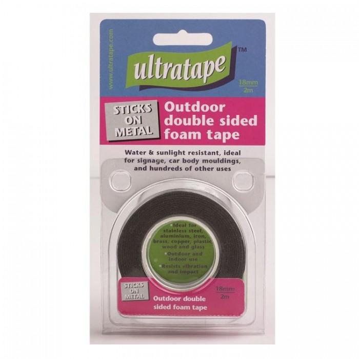Ultratape Outdoor Double Sided Foam Tape 19mm x 2m
