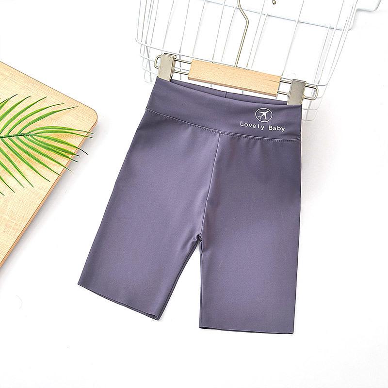 Girls' Elastic Shark Pants: Korean-Style Summer Yoga Shorts