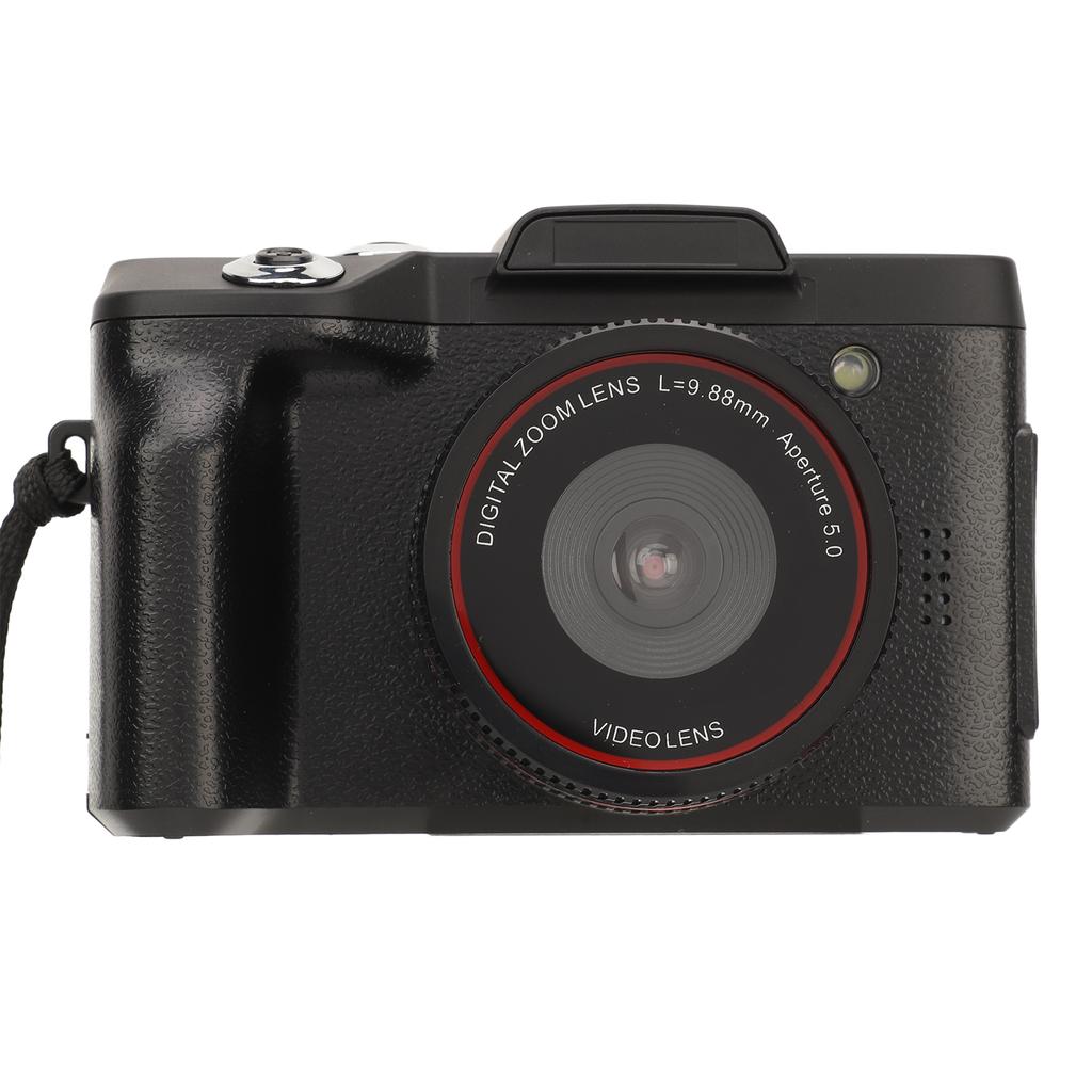 1080P Digital Camera 16MP HD Flip 2.4in TFT Screen 14 Thread Hole 16X Digital Zoom Compact Camera
