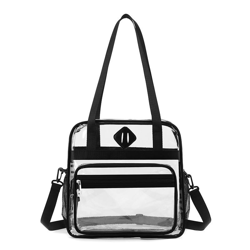 Travel Bag With Multiple Pockets Waterproof Pvc For Casual Short Trips