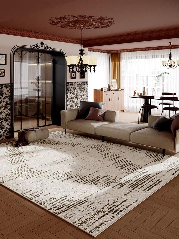 Moroccan Velvet Living Room Rug Modern Bedroom Sofa, Coffee Table Mat, Cloakroom Balcony Non-Slip Carpet For Home Use