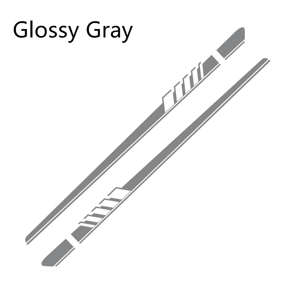 2Pcs/lot Car Waist Side Skirt Decoration Stickers Decals Vinyl For Mercedes Benz W205 W203 W204 C Class Auto Car Accessories