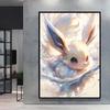 Classic Anime Canvas Posters Pokemon Pikachu Kids Gifts Eeveelution Canvas Painting Cool Wall Art Picture Home Bedroom