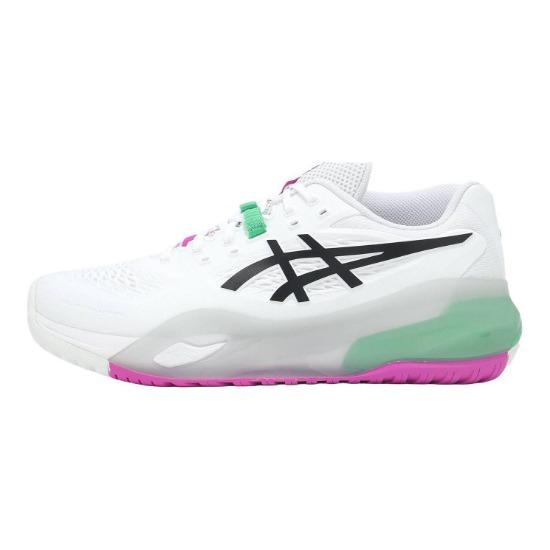 Asics Кроссовки мужские Asics Gel Resolution X 2E Wide White Aurora Green 1041A487-103