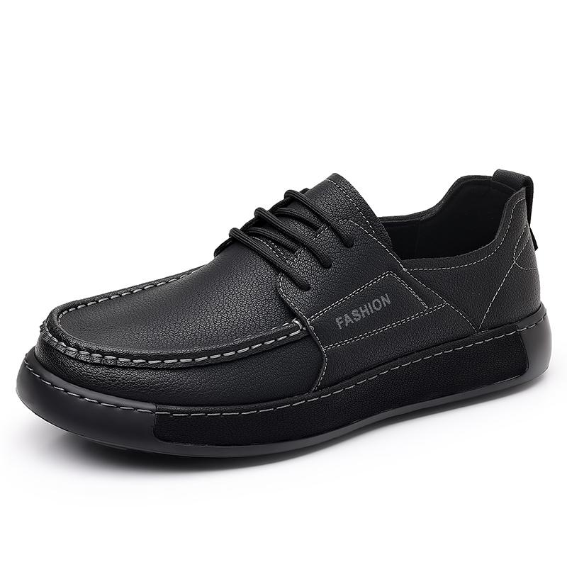 Новая мужская повседневная обувь из натуральной кожи ручной работы, дизайн кроссовок, мужская дышащая кожаная обувь, мужские уличные кроссовки
