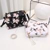 Women's Single Shoulder Bag Floral Pattern Canvas Material Comfortable Lightweight
