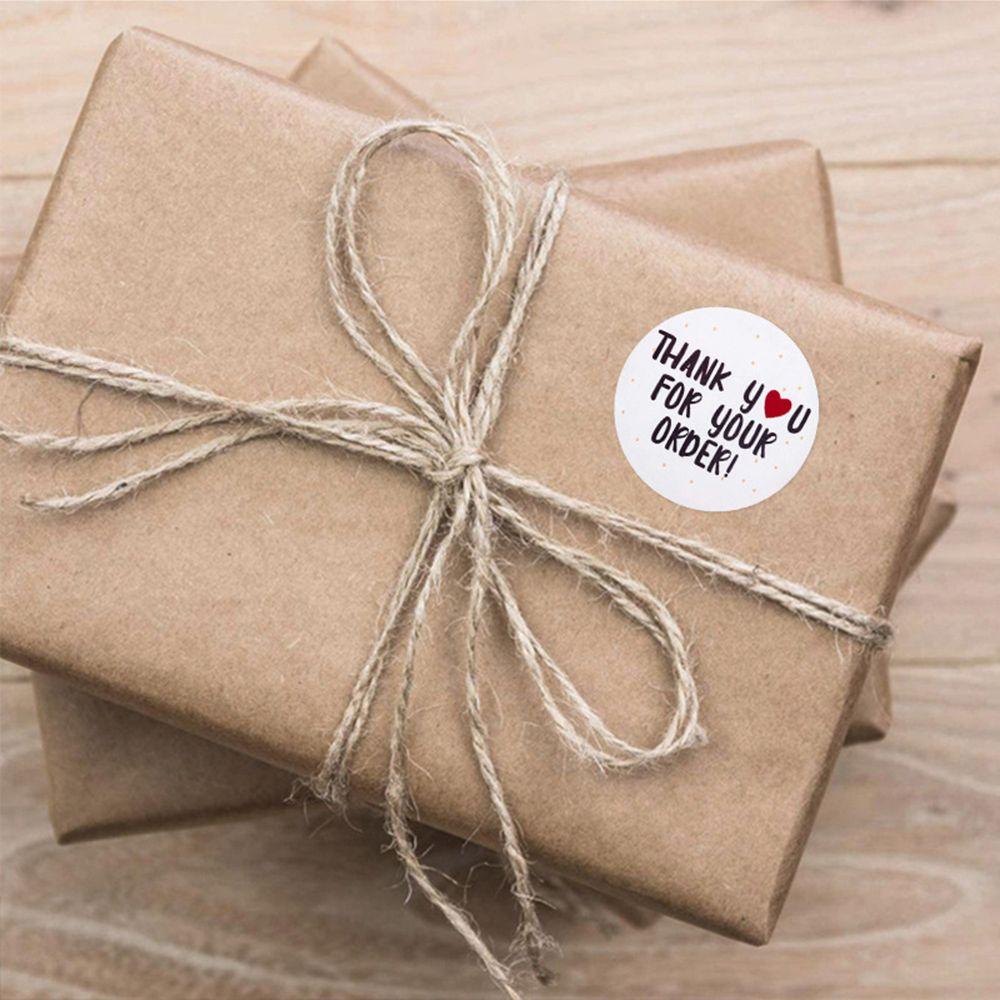 Craft Party Wedding Decor Cookie Bags Package Label Sealing Tag Gift Paper Stickers Thank You