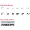 TUCSON логотип автомобиля капот автомобиля багажник автомобиля эмблема значок наклейка