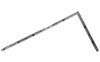 Shinwa Measurement Curved Square Thickness Stainless Steel Back Corner JIS 50cm 11002 (Shinwa Sokutei)