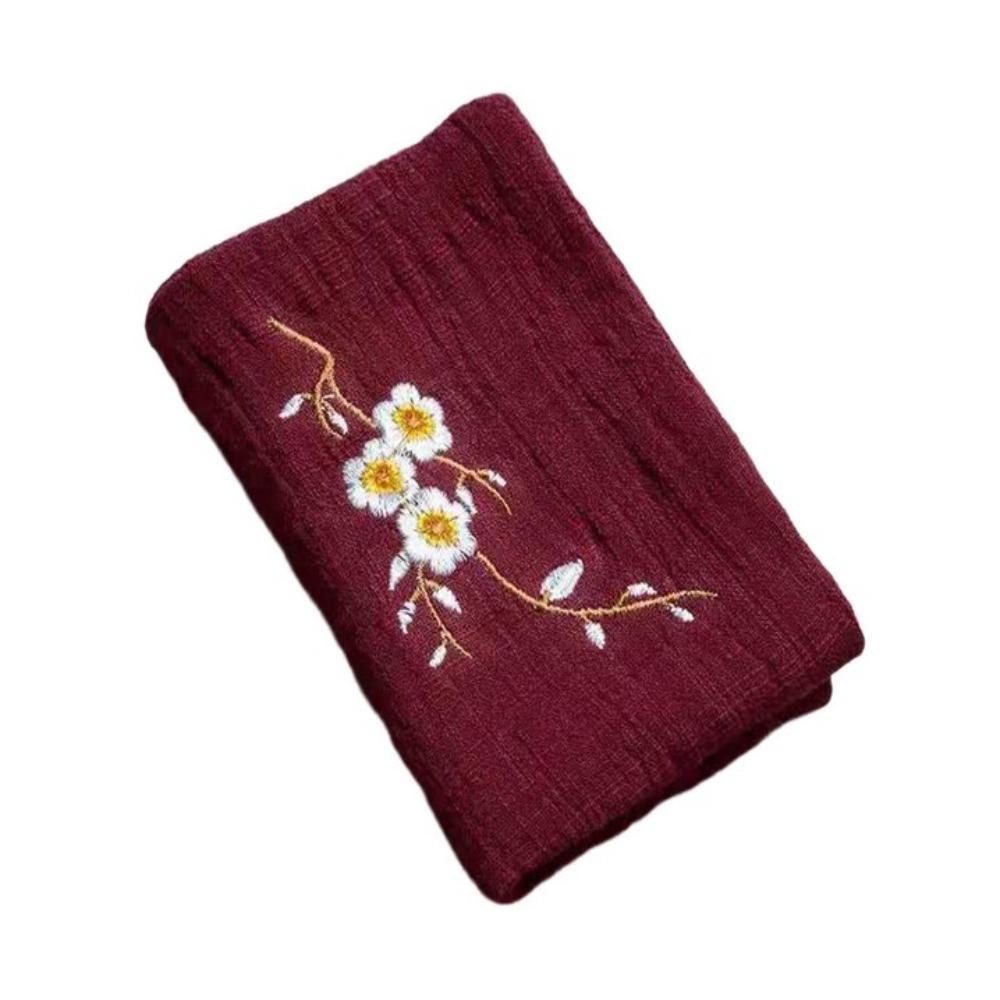 Вышивка Чайная ткань Легкие хлопковые и льняные кухонные полотенца Прочная тряпка для уборки