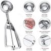 Xiaomi Stainless Steel Ice Cream Scoop Ball Digger Handmade Ice Cream Scoop Easy Demoulding Kitchen Accessories Ice Tray Mold