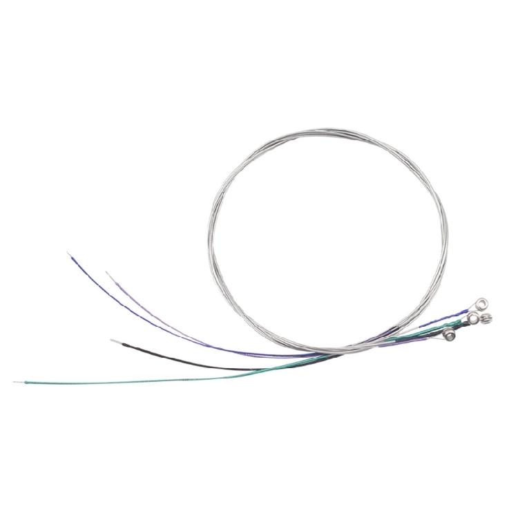 Струны для альта Замена Полный комплект Сердечник из нержавеющей стали Никелированная оплётка Шарик на конце