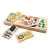 Puzzle Made of Wood Numbers To Associate Montessori Game